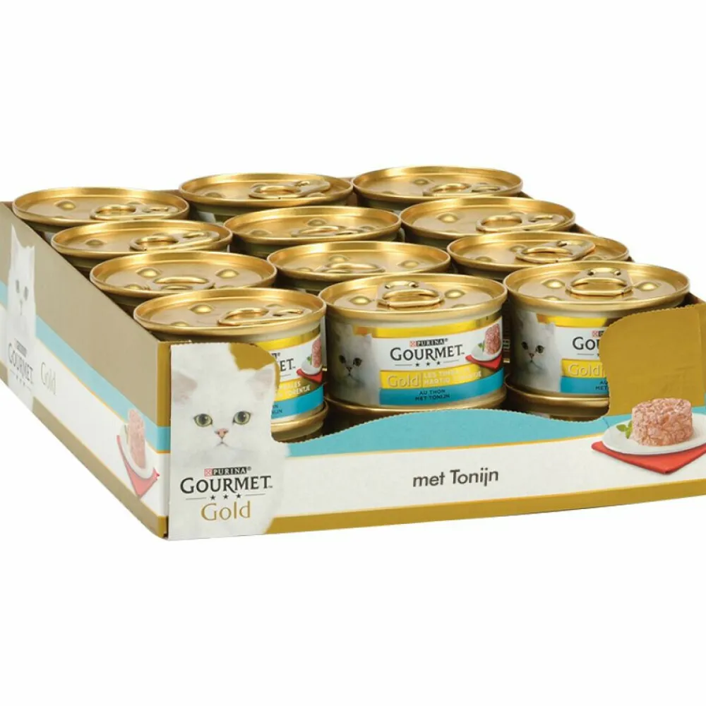 24x Gold Hartig Torentje Tonijn 85 gr^Gourmet Discount