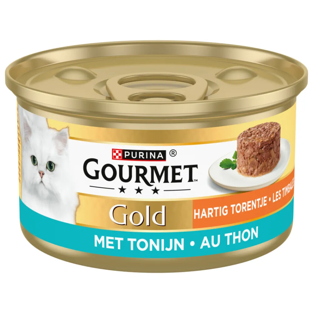 24x Gold Hartig Torentje Tonijn 85 gr^Gourmet Discount
