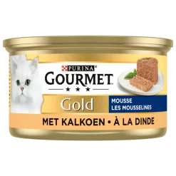 24x Gold Mousse Kalkoen 85 gr^Gourmet Hot