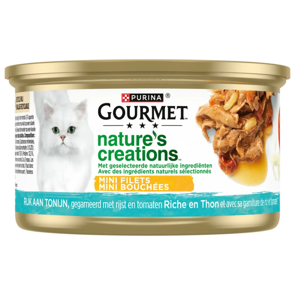 24x Nature's Creations Tonijn 85 gr^Gourmet Discount
