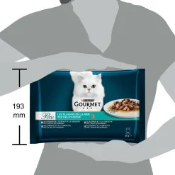 12x Perle Kattenvoer in Saus Zee Delicatesse 4 x 85 gr^Gourmet Online