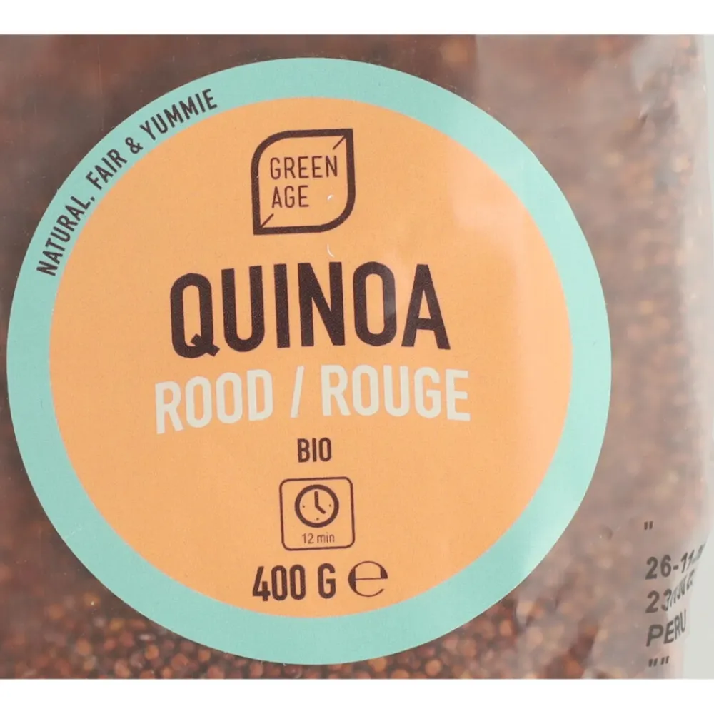 Clearance 3x Quinoa Rood Bio 400 gr Bakken