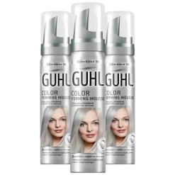 Haarkleuring<Guhl 3x Color Forming Mousse Zilverblond 98 75 ml