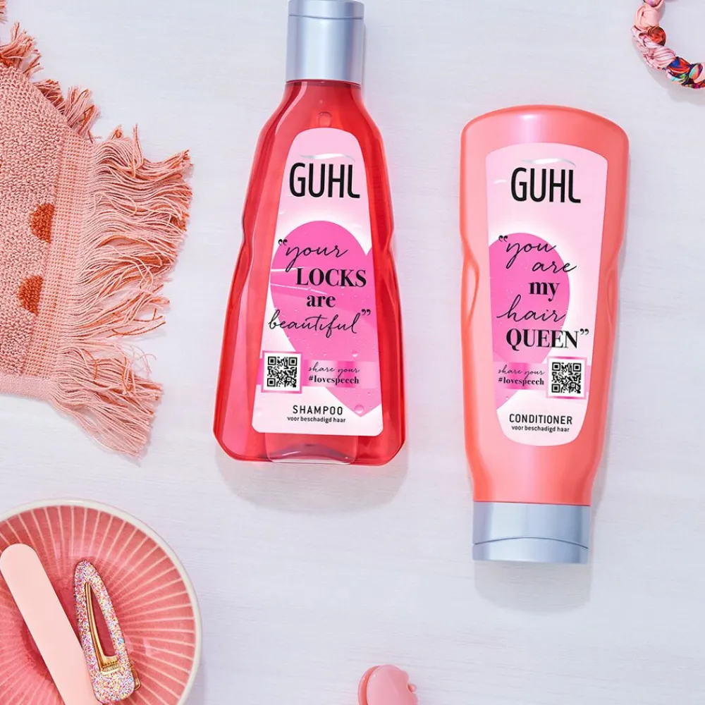 4x Conditioner Love Speech 200 ml^Guhl Hot