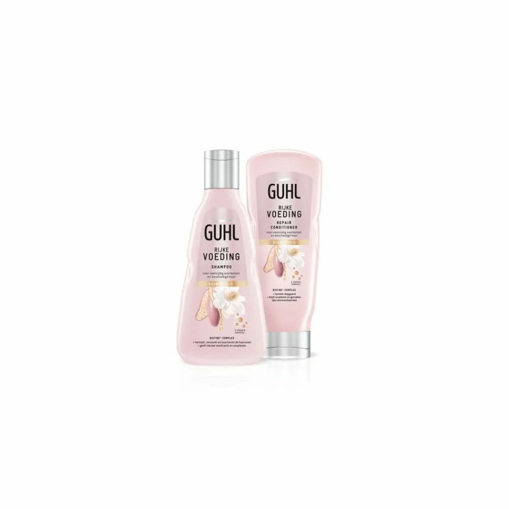 4x Rijke Voeding Shampoo 250 ml^Guhl New