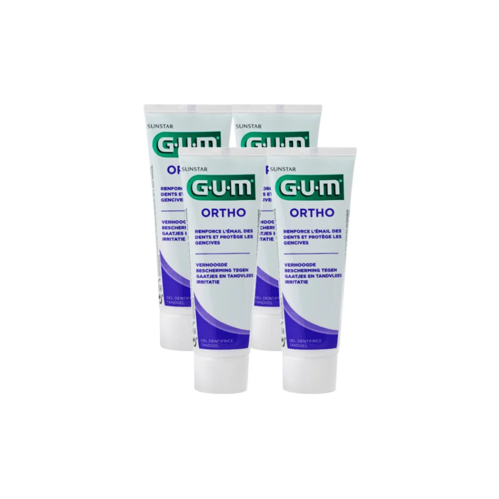 Best 4x Tandpasta Ortho 75 ml Specialistische Mondverzorging|Spoelen & Poetsen