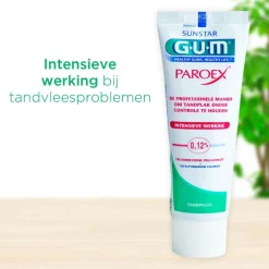 Best 4x Tandpasta Paroex 75 ml Specialistische Mondverzorging|Spoelen & Poetsen