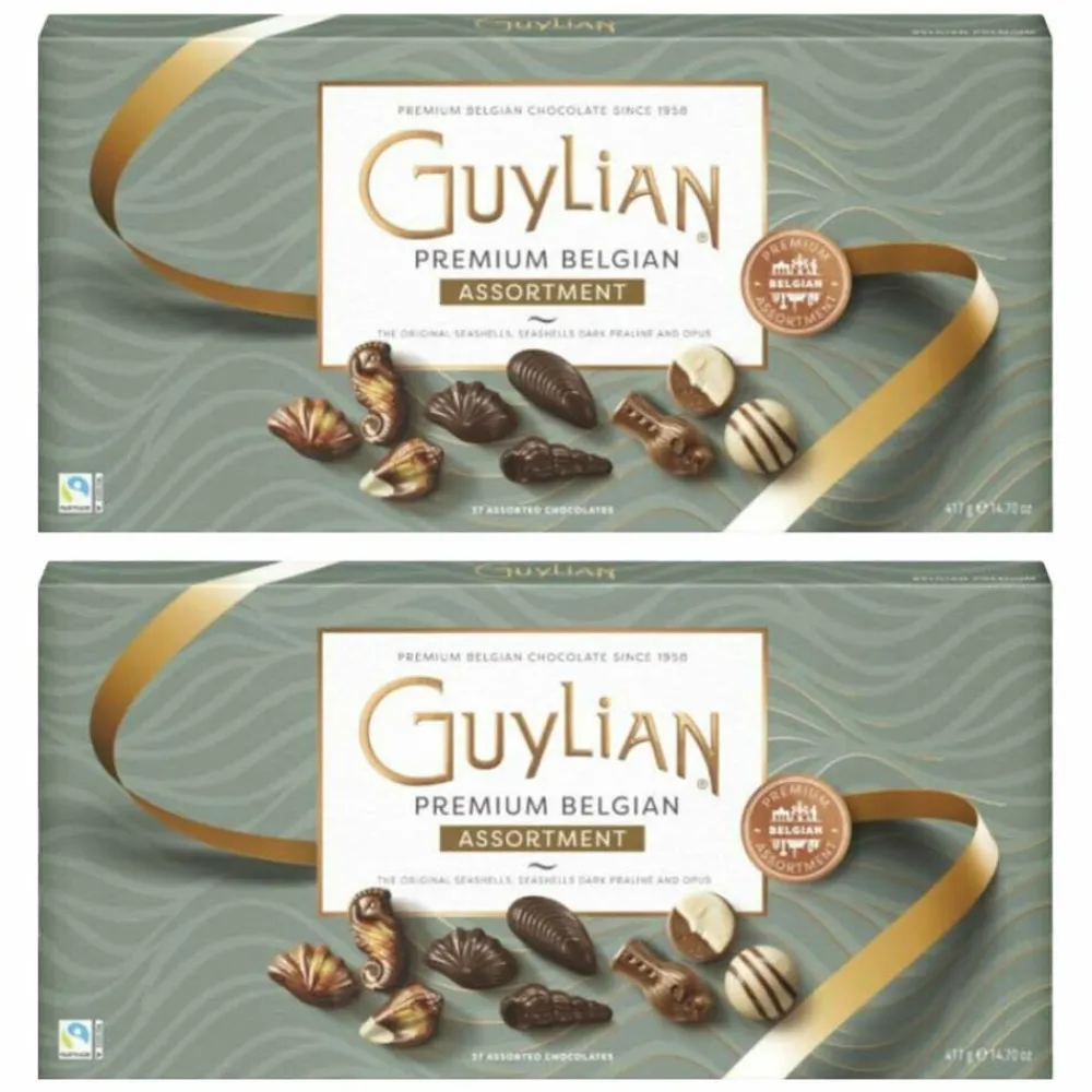 2x Belgian Premium Assortiment 417 gr^Guylian Outlet