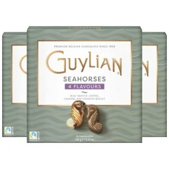 Chocolade<Guylian 3x Chocolade Zeepaardjes Mix 154 gr