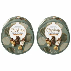 Chocolade<Guylian 2x Temptations Mix Jewel Box 175 gr