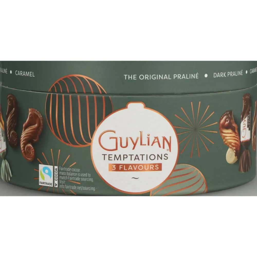 Chocolade<Guylian 2x Temptations Mix Jewel Box 175 gr
