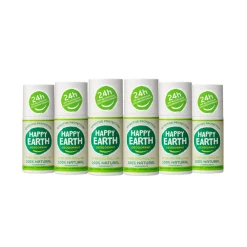 Online 6x 100% Natuurlijke Deodorant Roller Unscented 75 ml Deodorant