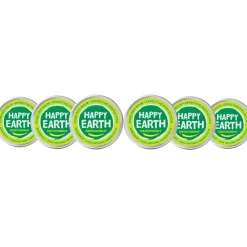 6x 100% Natuurlijke Deodorant Balm Bergamot 45 gr^Happy Earth Online