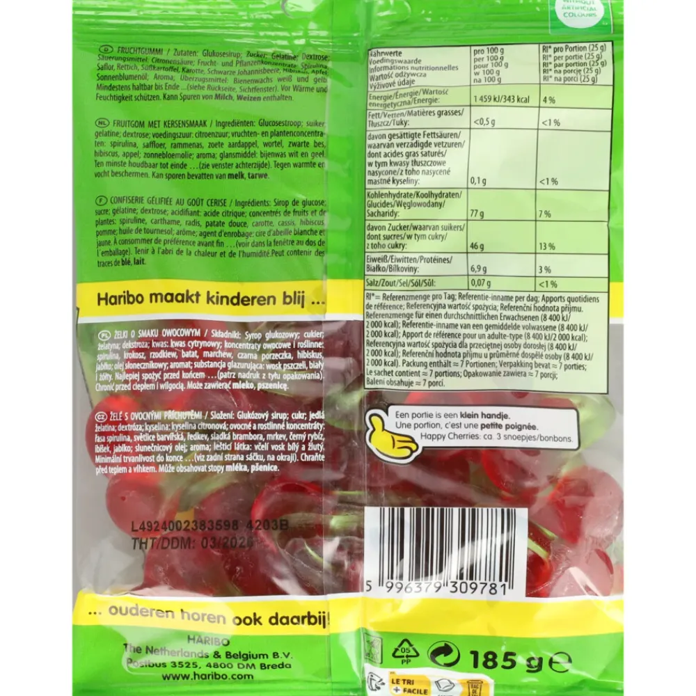10x Kersen 185 gr^Haribo Sale