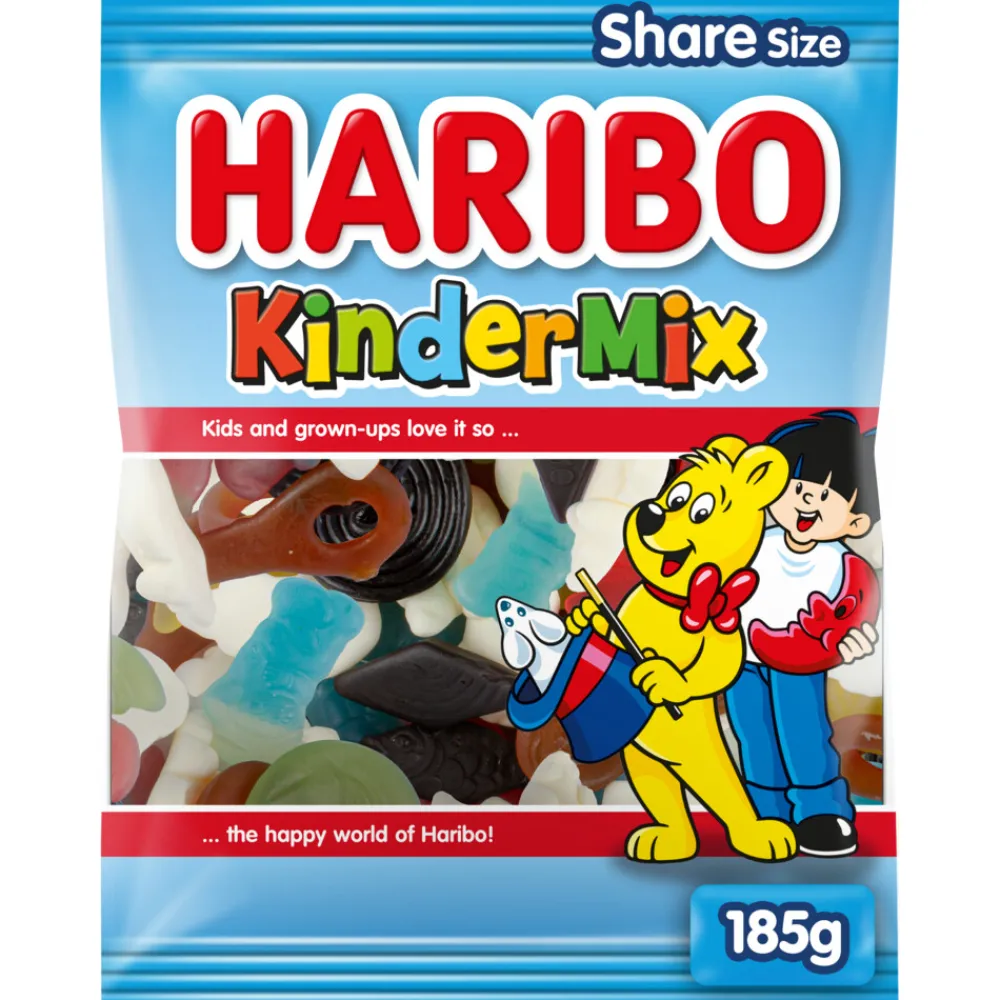 Snoep<Haribo 4x Kindermix 185 gr