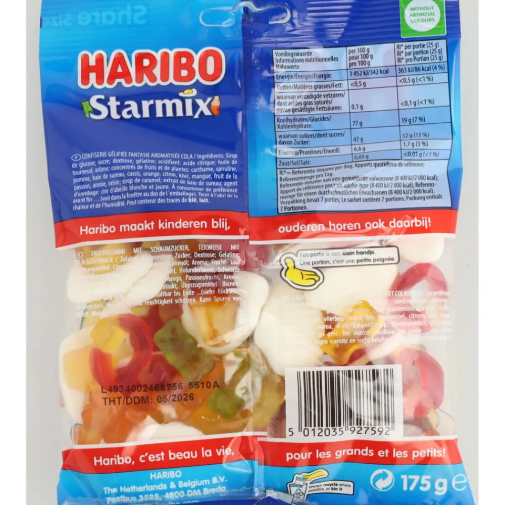 Snoep<Haribo 12x Starmix 175 gr