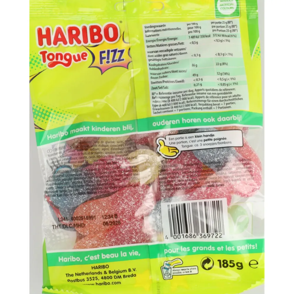 Discount 4x Tongue F!ZZ 185 gr Snoep