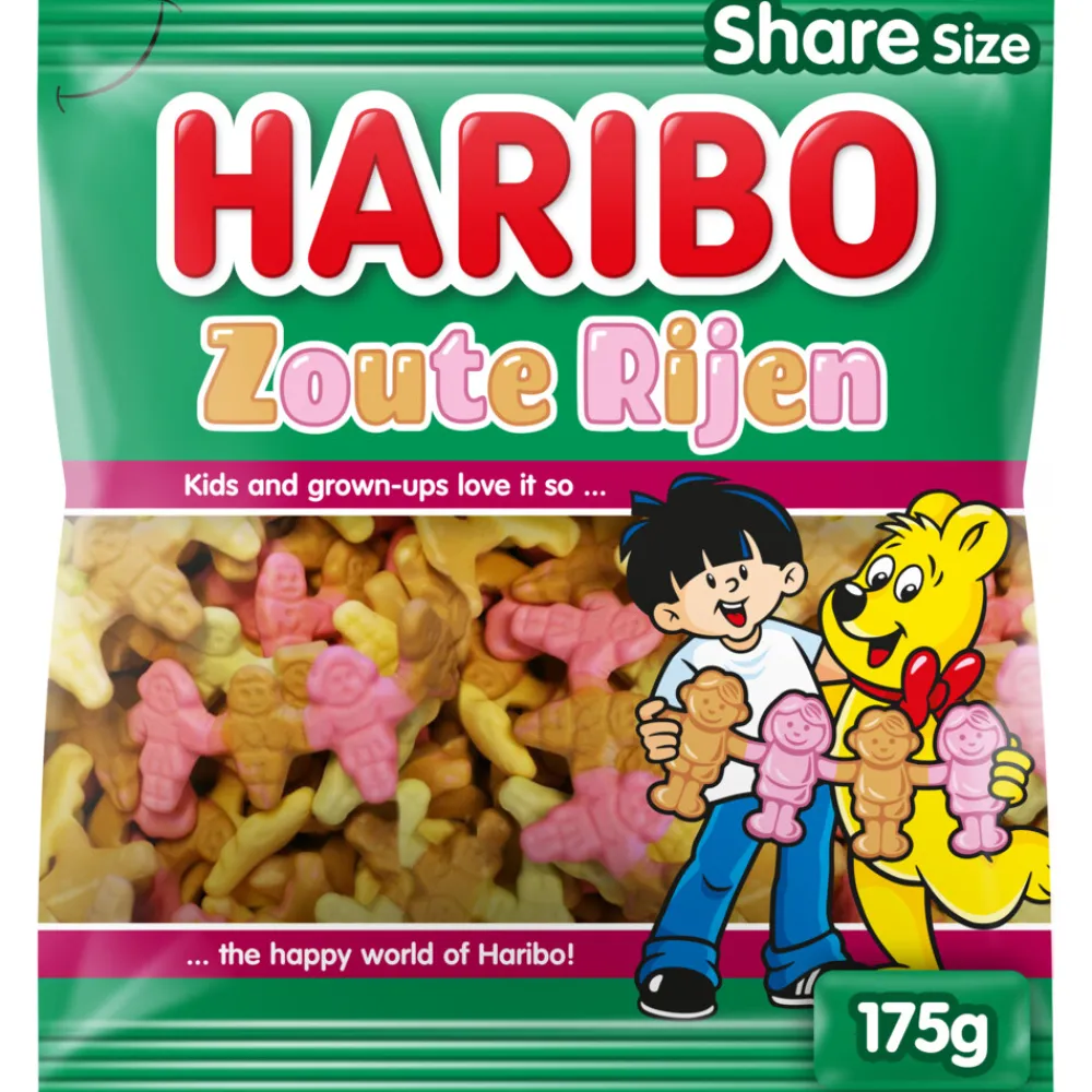 2x Zoute Rijen 175 gr^Haribo Online