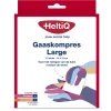 Wondverzorging|Verbandmiddelen<HeltiQ 2x Gaaskompres Large 10 x 10 cm 10 stuks
