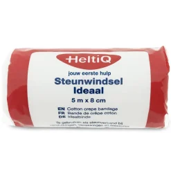 Verbandmiddelen|Sportblessures<HeltiQ 2x Steunwindsel Ideaal 5 m x 8 cm