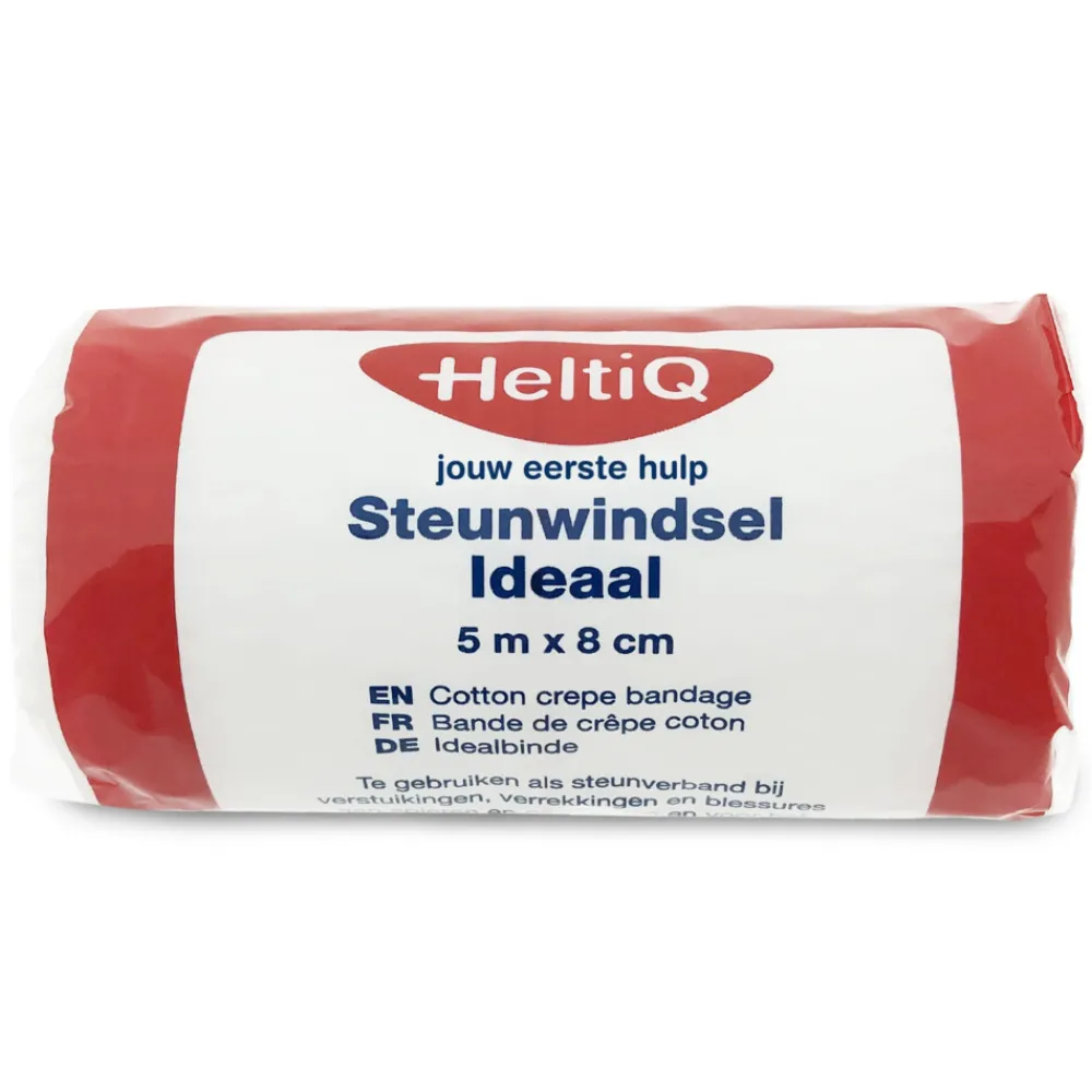 Verbandmiddelen|Sportblessures<HeltiQ 2x Steunwindsel Ideaal 5 m x 8 cm