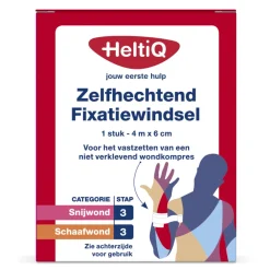 Clearance 2x Zelfhechtend Windsel 4 m x 6 cm Wondverzorging|Verbandmiddelen
