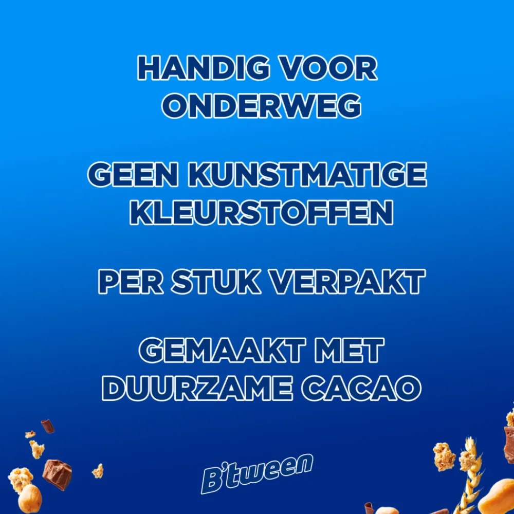 Snacks & Tussendoortjes<Hero 6x B'tween Mueslireep Zero Witte Chocolade 6x20 gr