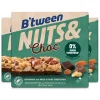 Clearance 3x B'tween Nuts & Choc Notenmix Chocolade Melk Puur 3 x 32 gr Snacks & Tussendoortjes