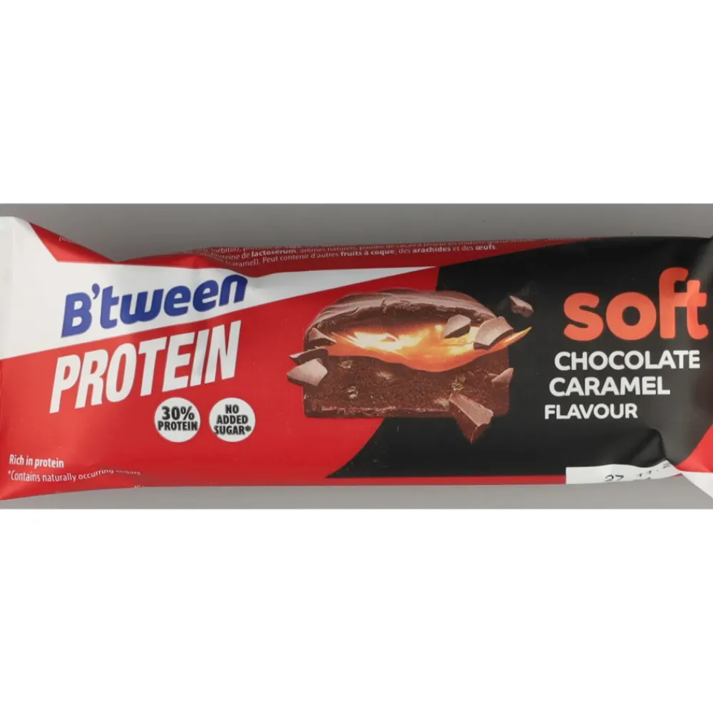 Snacks & Tussendoortjes<Hero 12x B'tween Proteinreep Soft Chocolate Caramel 45 gr