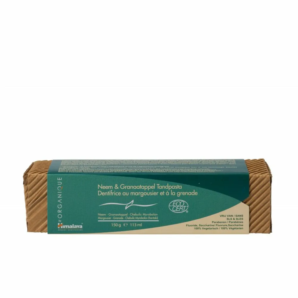 3x Kruidentandpasta Organique Neem & Granaatappel 150 gr^Himalaya Herbals Best