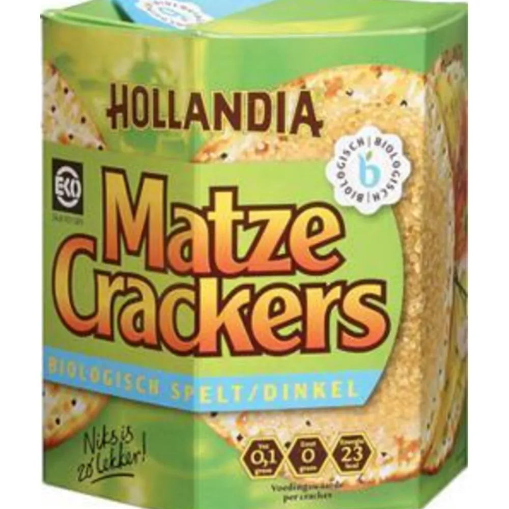 3x Matze Crackers Spelt 100 gr^Hollandia Best