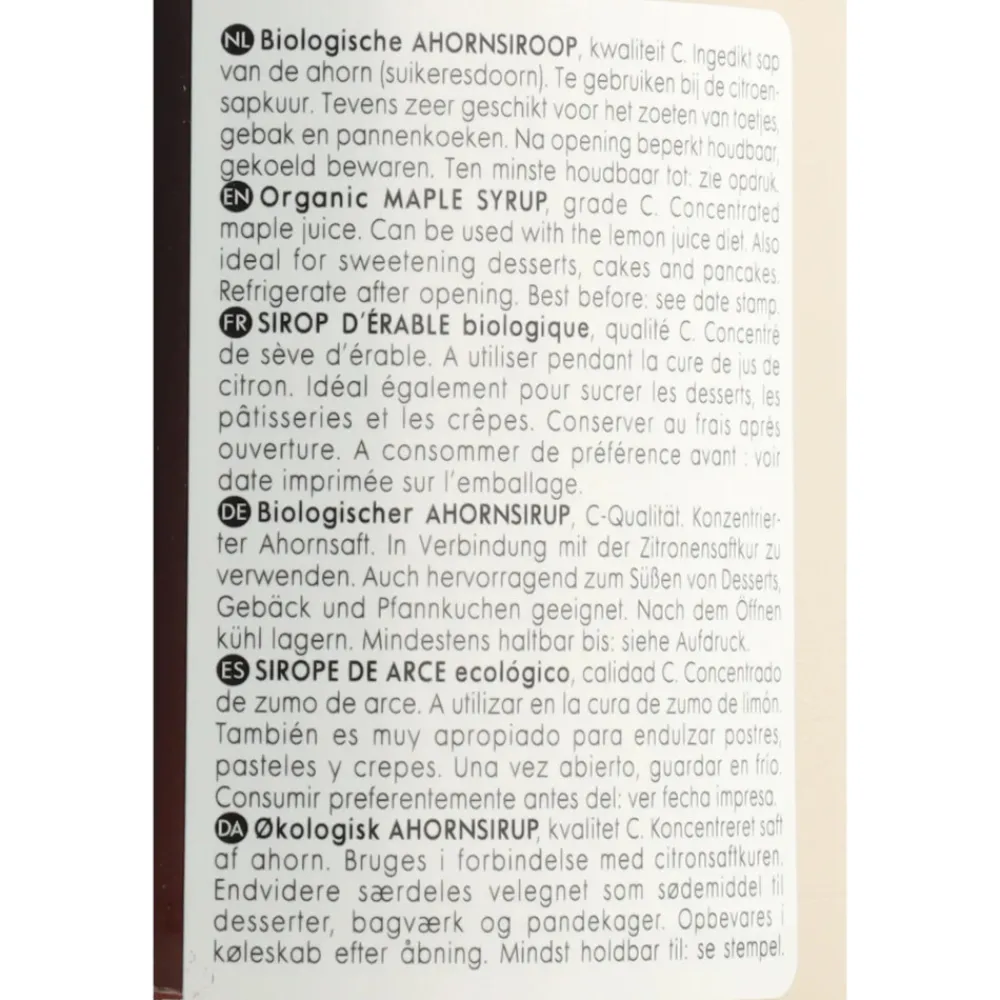 Siropen & Zoetstoffen<Horizon 3x Ahornsiroop C-Graad Bio 950 ml