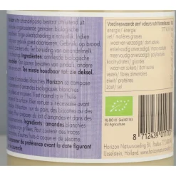 6x Amandelpasta Wit Zeezout Bio 350 gr^Horizon Hot