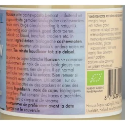 6x Cashewpasta Wit 350 gr^Horizon Hot