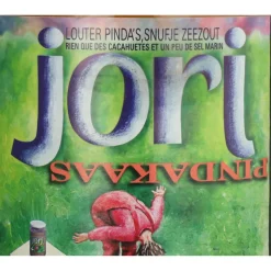 3x Jori Pindakaas met zout Bio 350 gr^Horizon Best