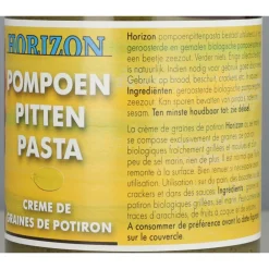 6x Pompoenpittenpasta Bio 350 gr^Horizon Outlet