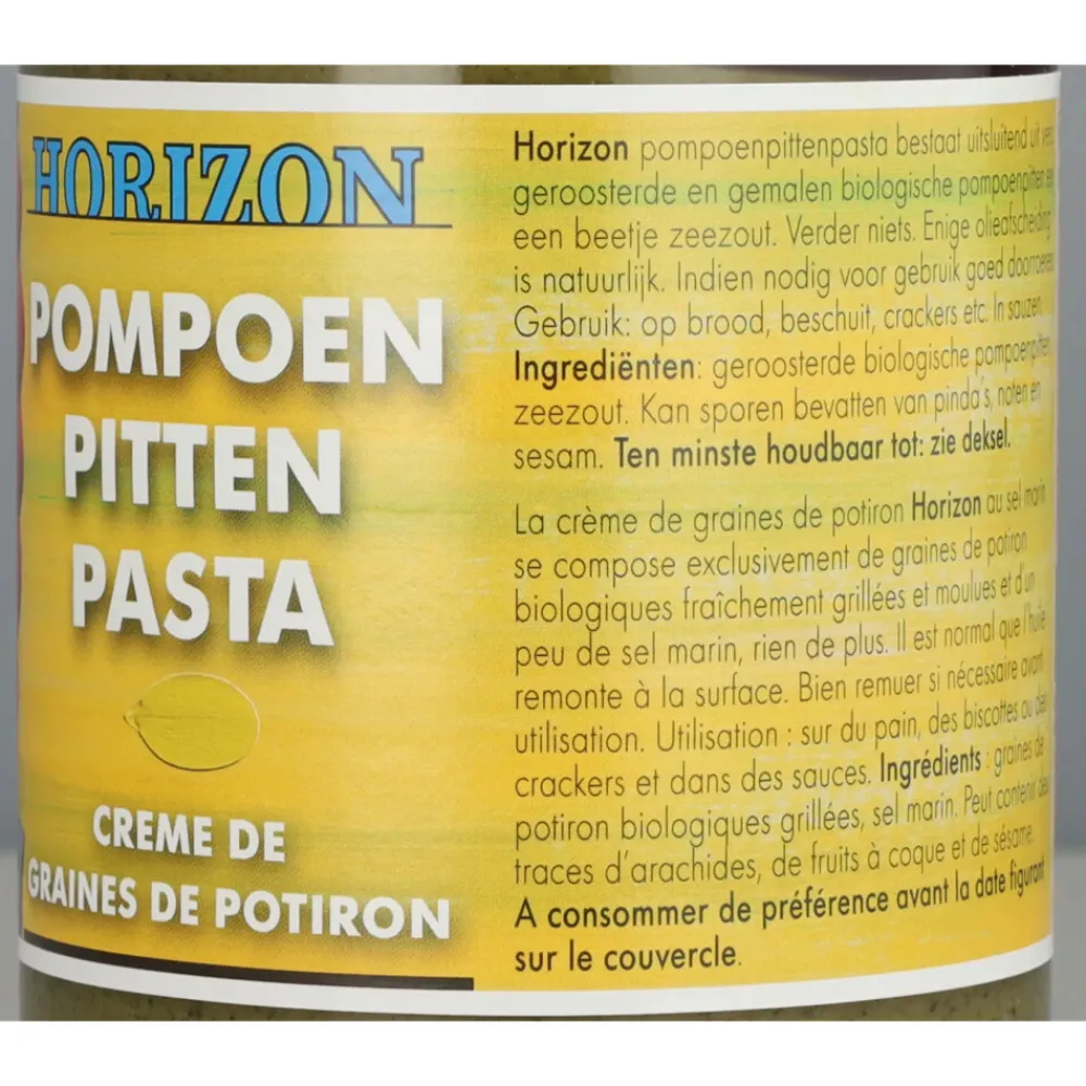 6x Pompoenpittenpasta Bio 350 gr^Horizon Outlet