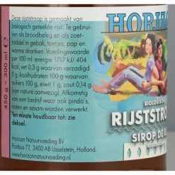 6x Rijststroop Bio 450 gr^Horizon