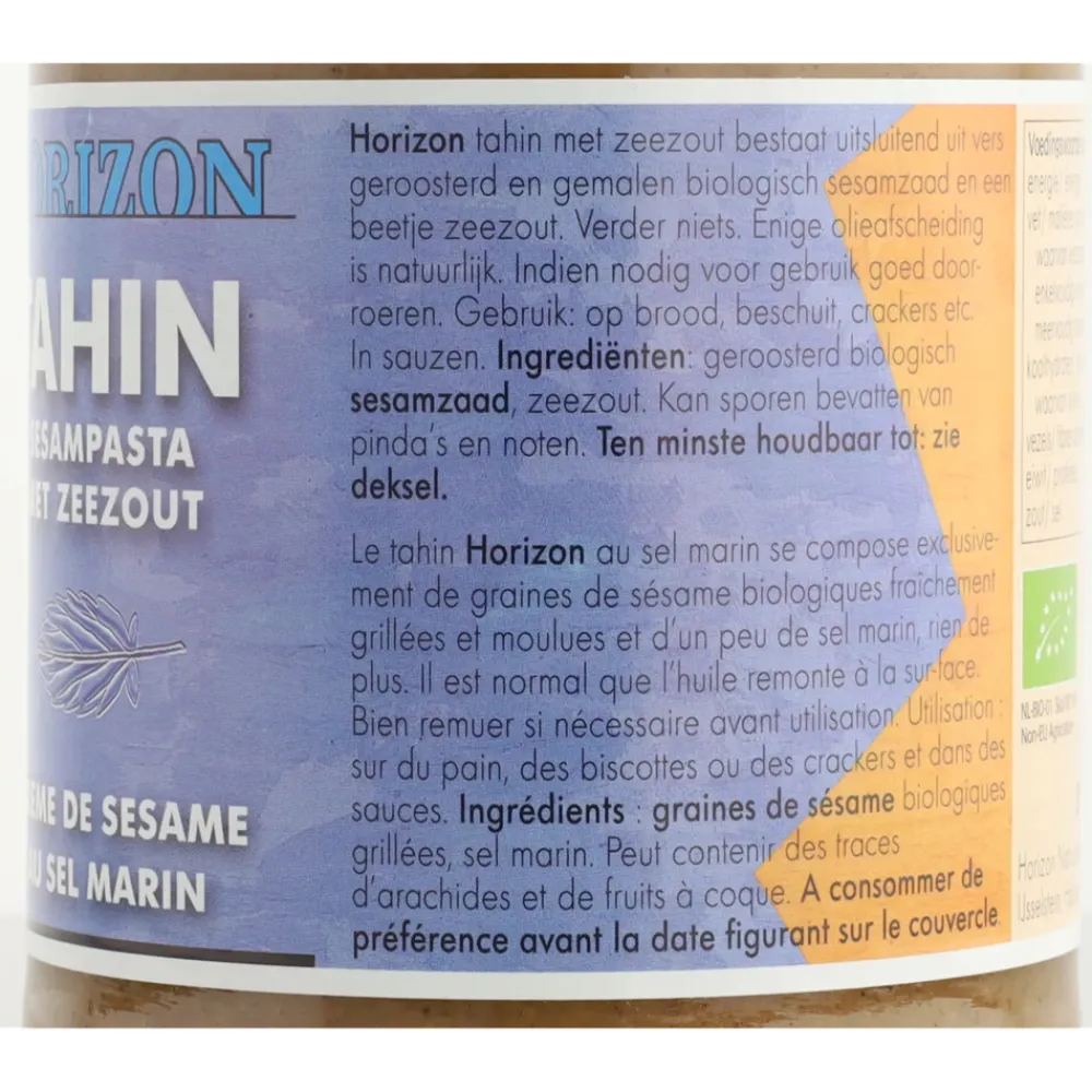 Online 6x Tahin met Zout Bio 650 gr Zaden