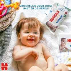 Babydoekjes<Huggies 12x Billendoekjes Natural 0% plastic 12x48=576 stuks