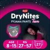 Luiers|Incontinentie<Huggies DryNites 3x Absorberende Luierbroekjes Meisjes 8-13 jaar 9 stuks