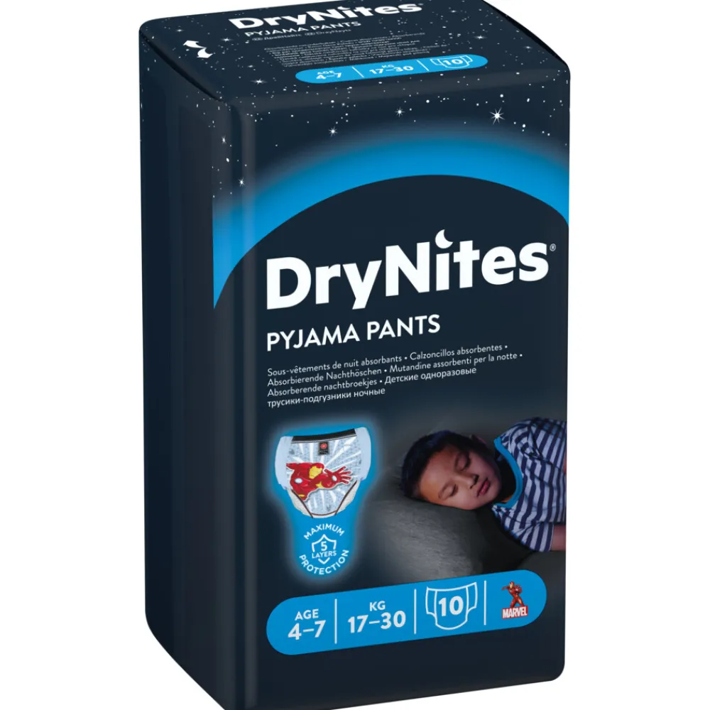 New 3x Absorberende Luierbroekjes Jongens 4-7 jaar 10 stuks Luiers