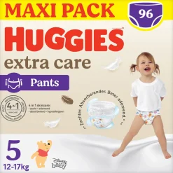4x Extra Care Pants Maat 5 (12 - 17 kg) 24 stuks^Huggies Clearance