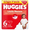 3x Little Movers Luiers Maat 6 (15 - 30 kg) 34 stuks^Huggies Discount