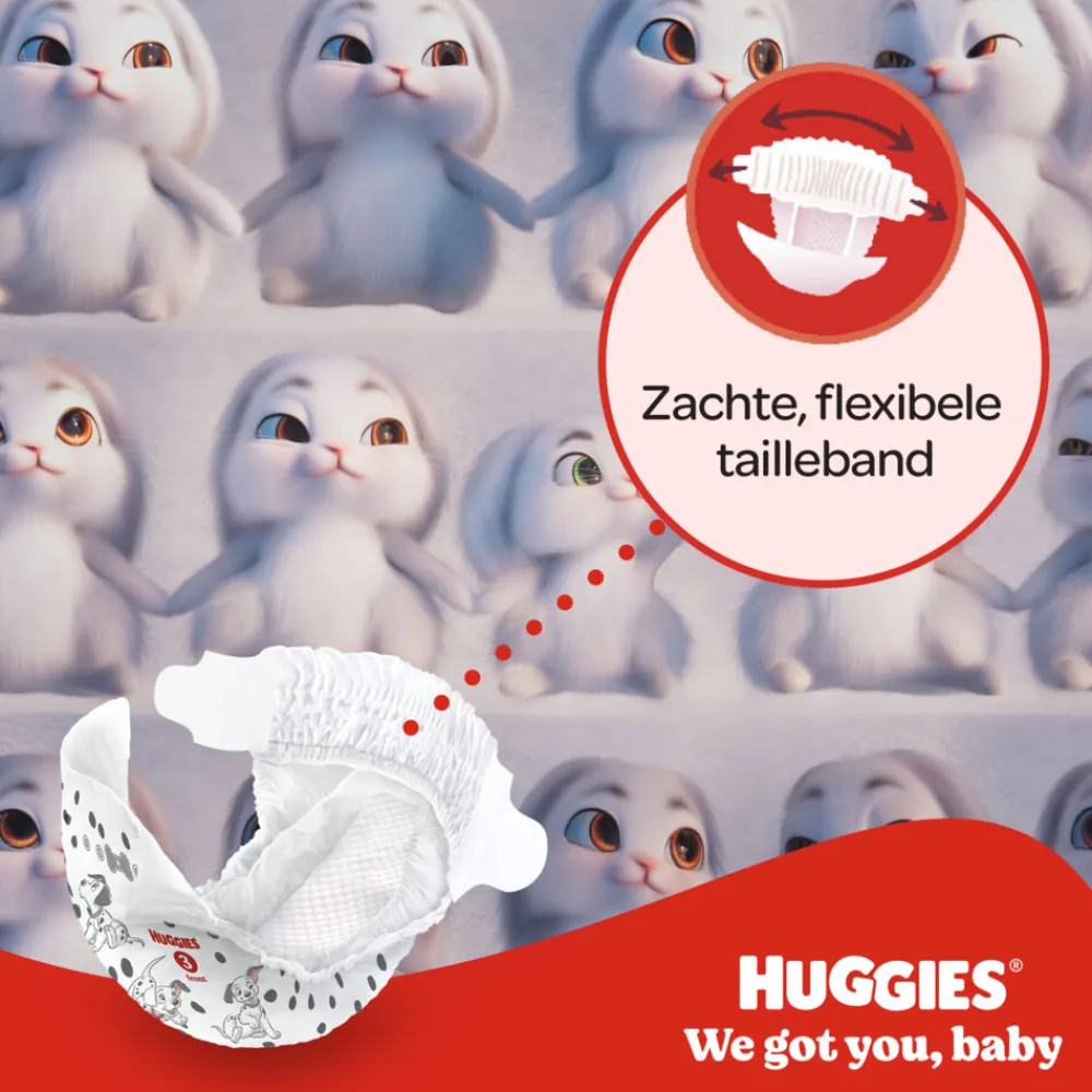 3x Little Movers Luiers Maat 6 (15 - 30 kg) 34 stuks^Huggies Discount
