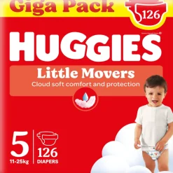 Best 3x Little Movers Luiers Maat 5 (11 - 25 kg) 42 stuks Luiers