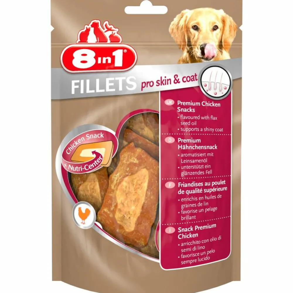 8x Fillets Pro Skin & Coat Kip 80 gr^8in1 Outlet