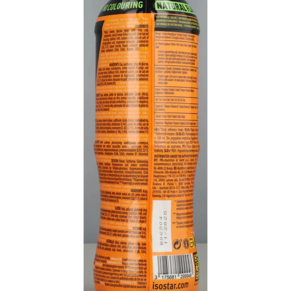 New 12x Fast Hydration Orange 500 ml Sportvoeding & Drank