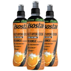 3x Fast Hydration Orange 500 ml^Isostar Clearance