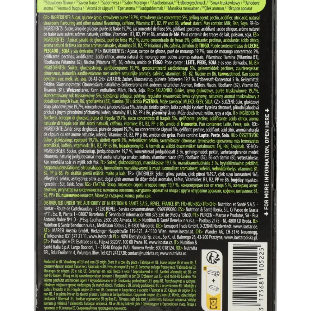 New 6x Fruit Boost Strawberry 100 gr Sportvoeding & Drank